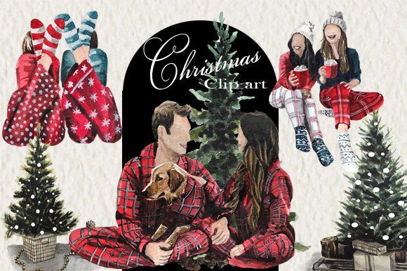 Christmas Clip Art, Best Friends Clipart Review