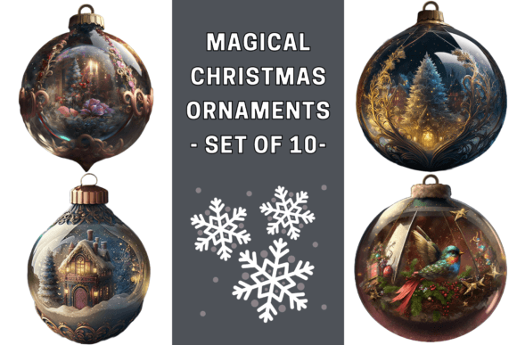 Magical Christmas Ornaments Review: Stunning Illustrations for Crafters