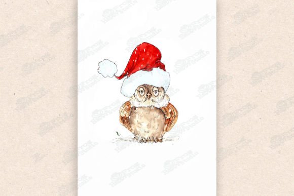 Watercolor Christmas Owl Review: The Perfect Illustrations for Seasonal Branding