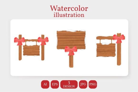 Watercolor Christmas Signboard Review for Sellers