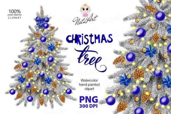 Watercolor Christmas Tree, Christmas Tre: A Review of Illustrations for Local Brands